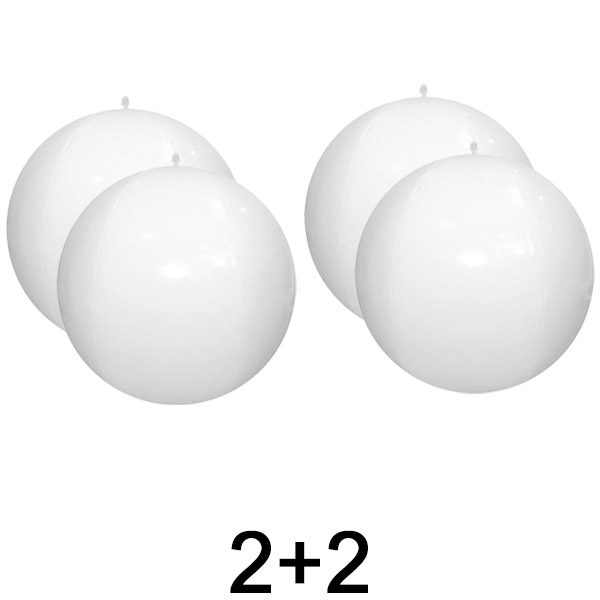 2x Opblaasbare Drijvende Zwembadlampen | POOLGLO 1+1 GRATIS